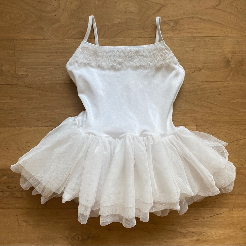 BLOCH CL7120 White Desdemona Camisole Tutu Dress